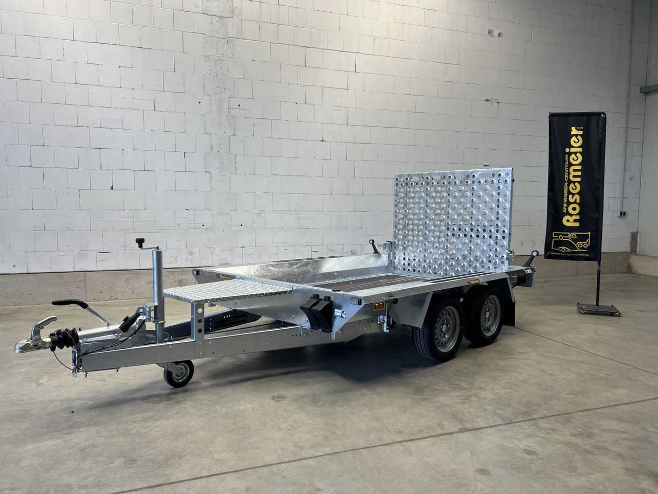New Plant trailer MARTZ BAU-3 300/2 S 3T Maschinentransporter: picture 16