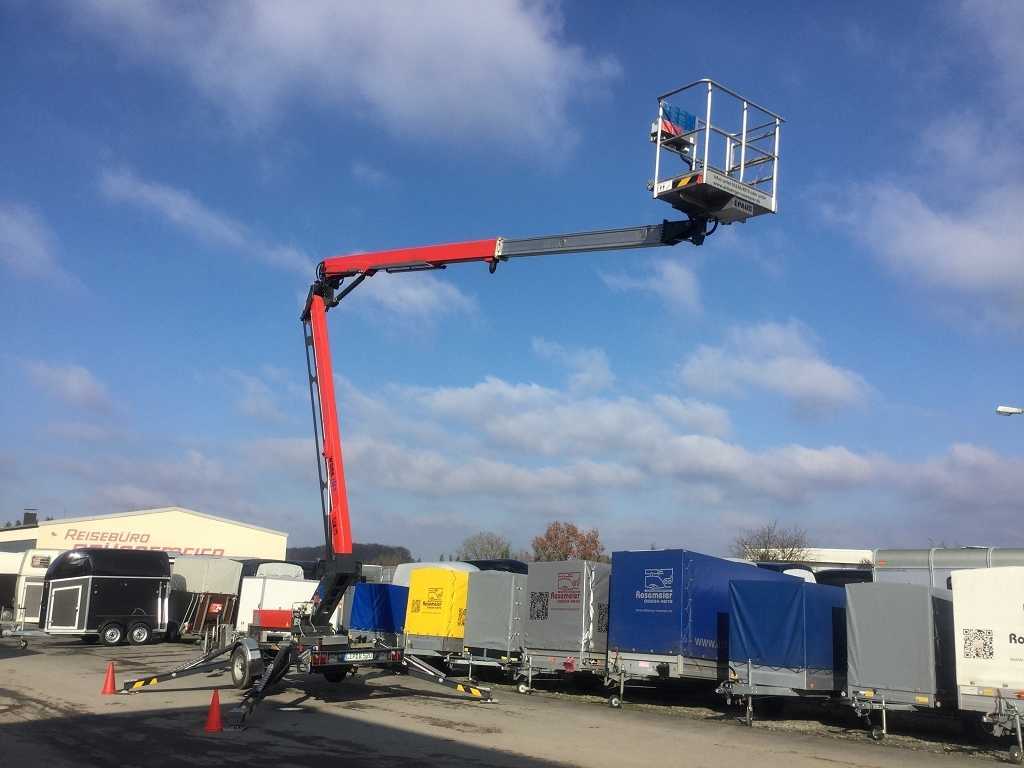 PAUS Lift GT 18A Sonderanhänger Mietgerät Maschinentransporter - Trailer mounted boom lift: picture 5 PAUS Lift GT 18A Sonderanhänger Mietgerät Maschinentransporter - Trailer mounted boom lift: picture 5