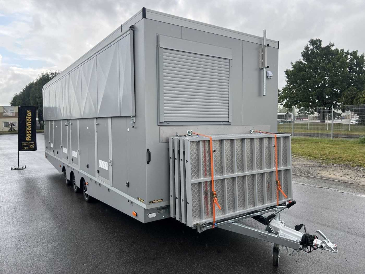 ROSEMEIER VE MOBI 8344 SP 3 Tridem Veranda Mannschaftswagen - Construction container, Trailer: picture 3 ROSEMEIER VE MOBI 8344 SP 3 Tridem Veranda Mannschaftswagen - Construction container, Trailer: picture 3