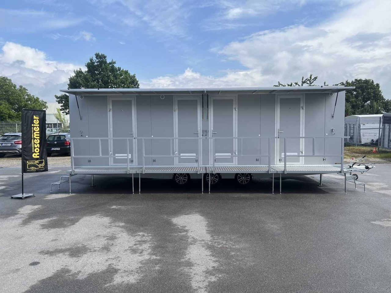 ROSEMEIER VE MOBI 8344 SP 3 Tridem Veranda Mannschaftswagen - Construction container, Trailer: picture 5 ROSEMEIER VE MOBI 8344 SP 3 Tridem Veranda Mannschaftswagen - Construction container, Trailer: picture 5