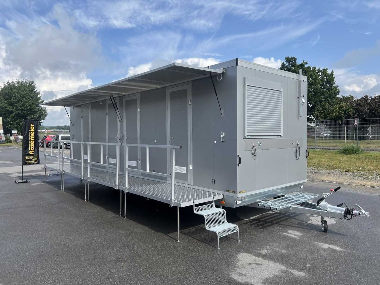 ROSEMEIER VE MOBI 8344 SP 3 Tridem Veranda Mannschaftswagen - Construction container, Trailer: picture 4 ROSEMEIER VE MOBI 8344 SP 3 Tridem Veranda Mannschaftswagen - Construction container, Trailer: picture 4