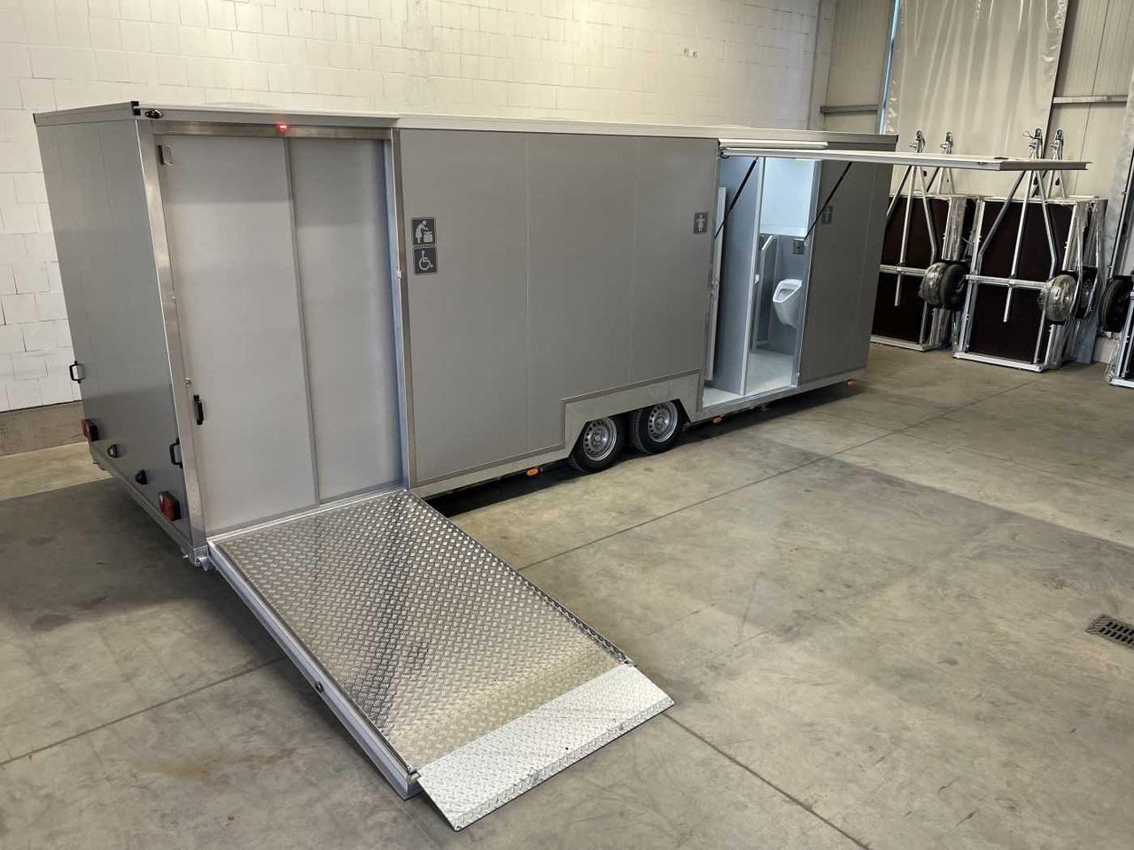 ROSEMEIER VE WC F 3574 SP Behinderten WC Toilettenanhänger - Construction container, Trailer: picture 5 ROSEMEIER VE WC F 3574 SP Behinderten WC Toilettenanhänger - Construction container, Trailer: picture 5
