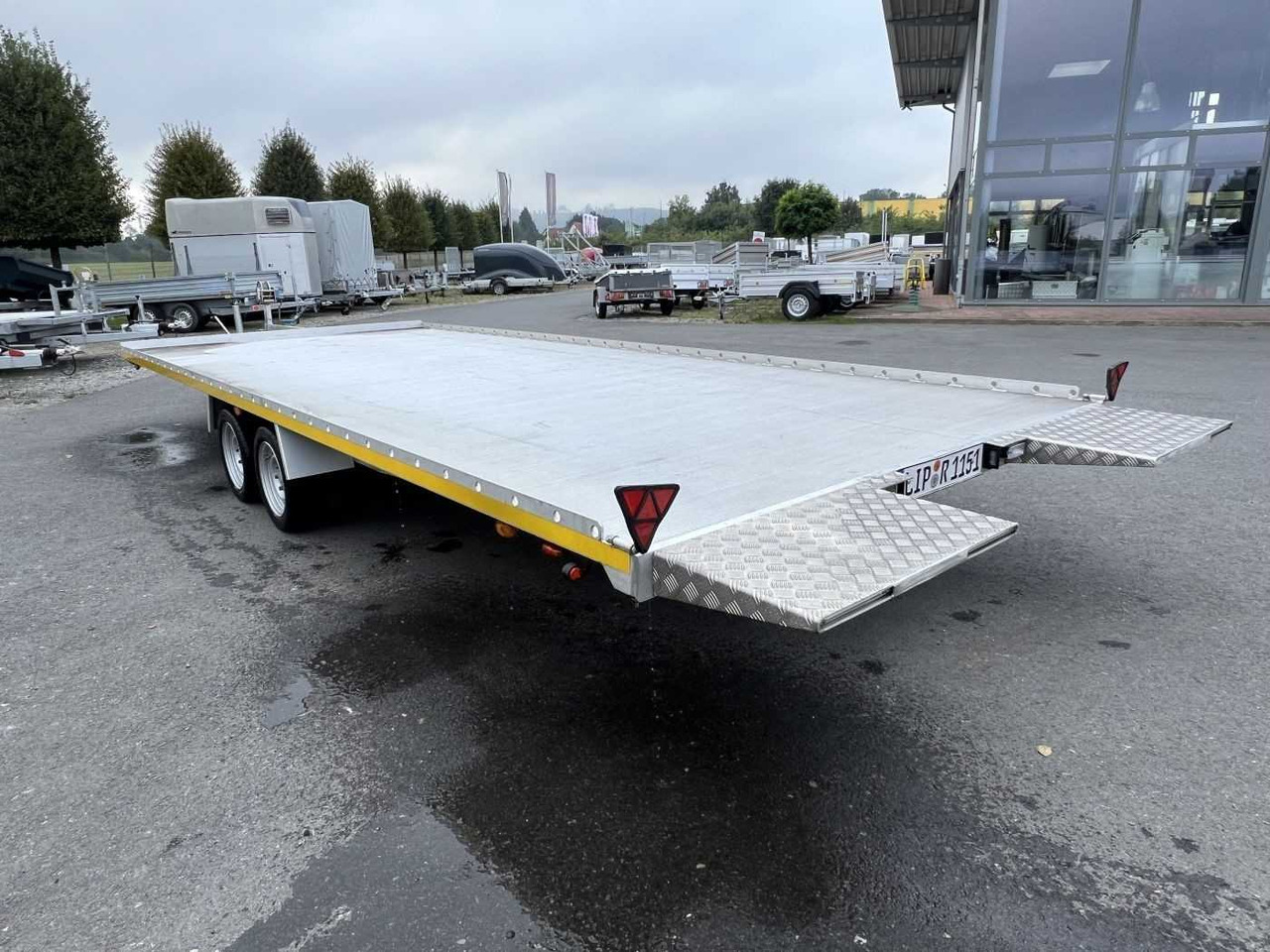 SCHARFEN Typ 13 Alu Autotransporter - Autotransporter trailer: picture 3 SCHARFEN Typ 13 Alu Autotransporter - Autotransporter trailer: picture 3