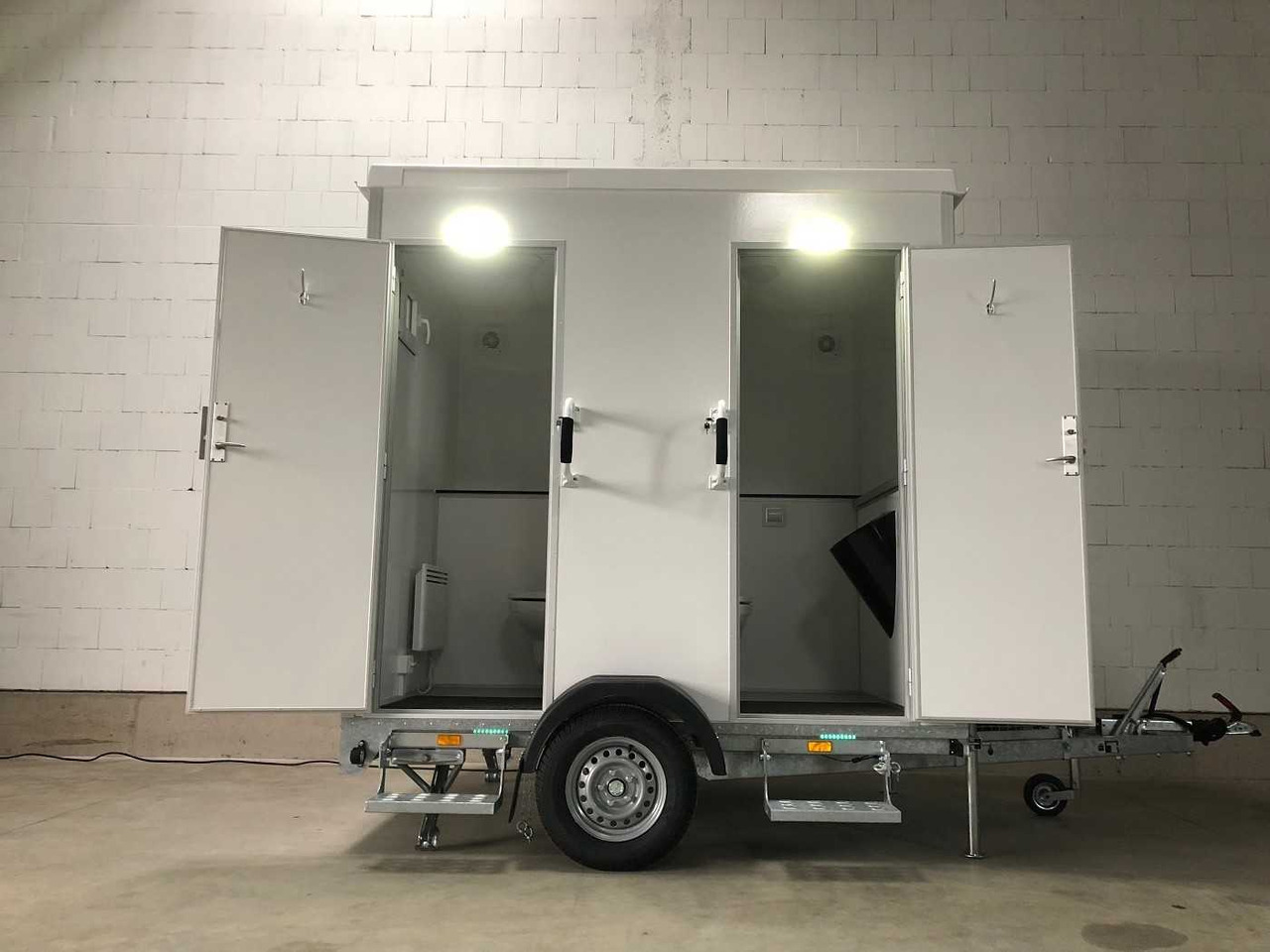 New Trailer ROSEMEIER EW TA-NO 1 Damen, 1 Herren + 1 Urinal Toilettenanhänger: picture 16