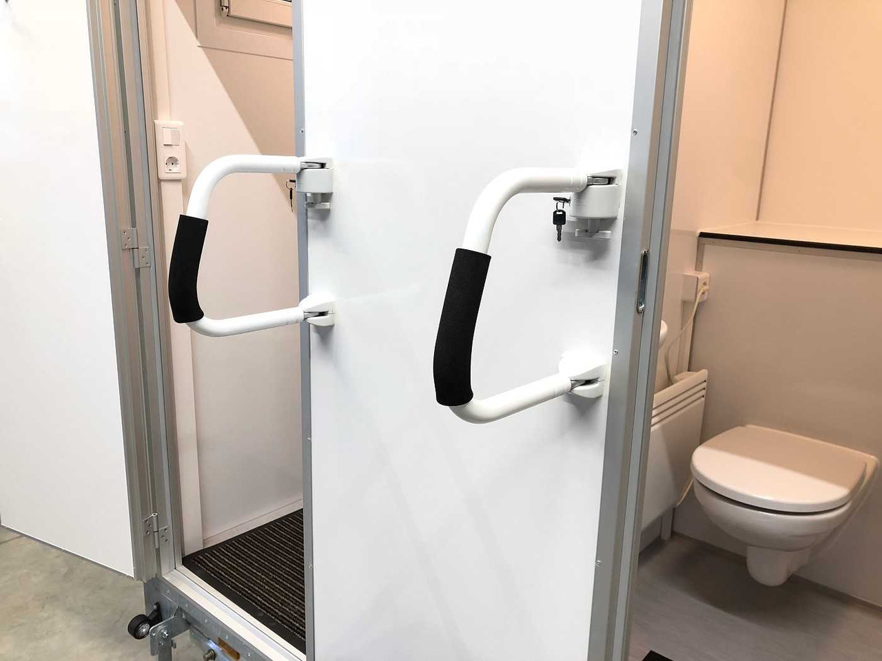 New Trailer ROSEMEIER EW TA-NO 1 Damen, 1 Herren + 1 Urinal Toilettenanhänger: picture 14