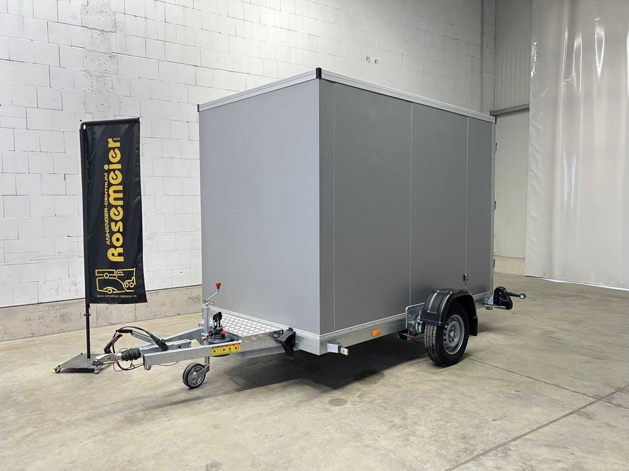 New Closed box trailer VEZEKO Husky FB K 13.28 Absenker Kofferanhänger: picture 30