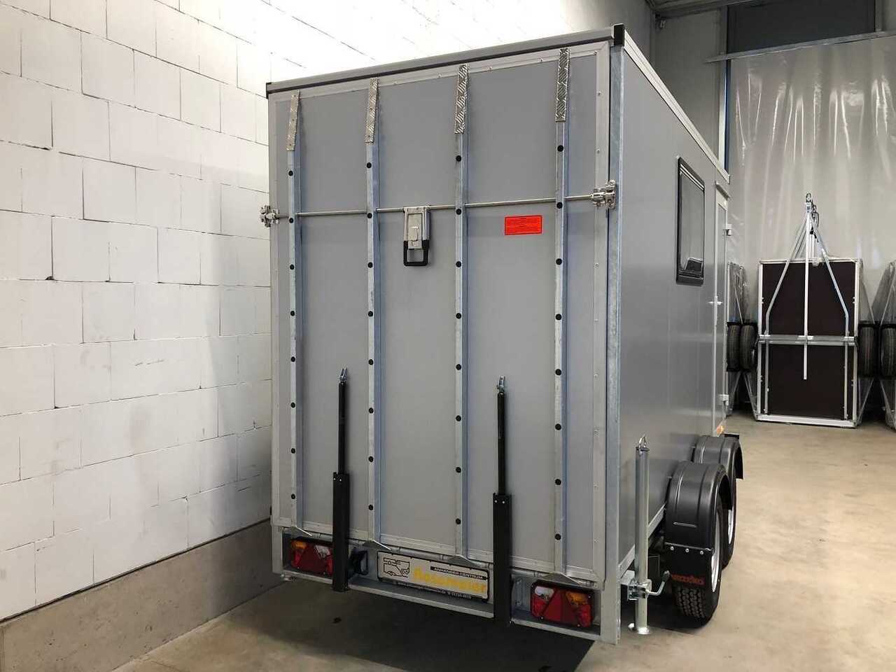 New Closed box trailer VEZEKO TK B 27.35 Rampe Tür Fenster Kofferanhänger: picture 8