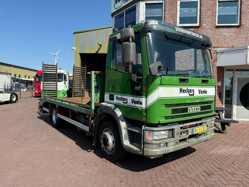 Iveco ML 120 ML120E18 Eurocargo machine transporter / euro3 / only 117tkm / steel suspension - Autotransporter truck: picture 1 Iveco ML 120 ML120E18 Eurocargo machine transporter / euro3 / only 117tkm / steel suspension - Autotransporter truck: picture 1