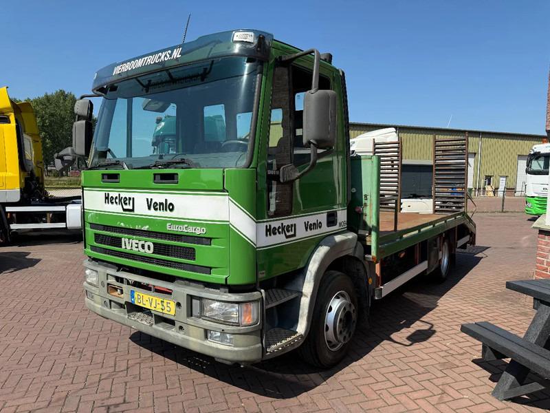 Iveco ML 120 ML120E18 Eurocargo machine transporter / euro3 / only 117tkm / steel suspension - Autotransporter truck: picture 2 Iveco ML 120 ML120E18 Eurocargo machine transporter / euro3 / only 117tkm / steel suspension - Autotransporter truck: picture 2