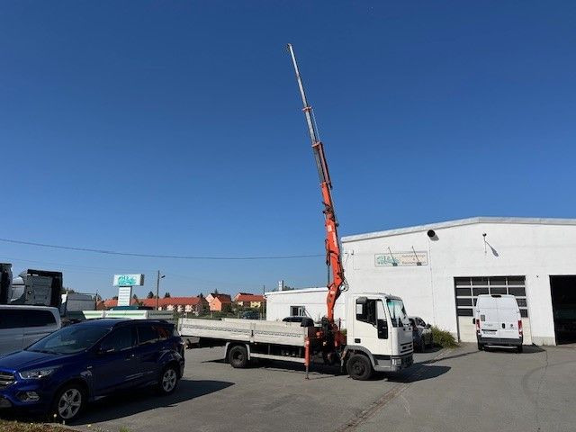 Iveco ML 75 E Pritsche mit Atlas Ladekran 60.1 - Dropside/ Flatbed truck, Crane truck: picture 1 Iveco ML 75 E Pritsche mit Atlas Ladekran 60.1 - Dropside/ Flatbed truck, Crane truck: picture 1