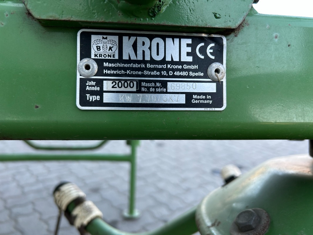 Krone KW 7.70 / 6x7 - Tedder/ Rake: picture 2 Krone KW 7.70 / 6x7 - Tedder/ Rake: picture 2
