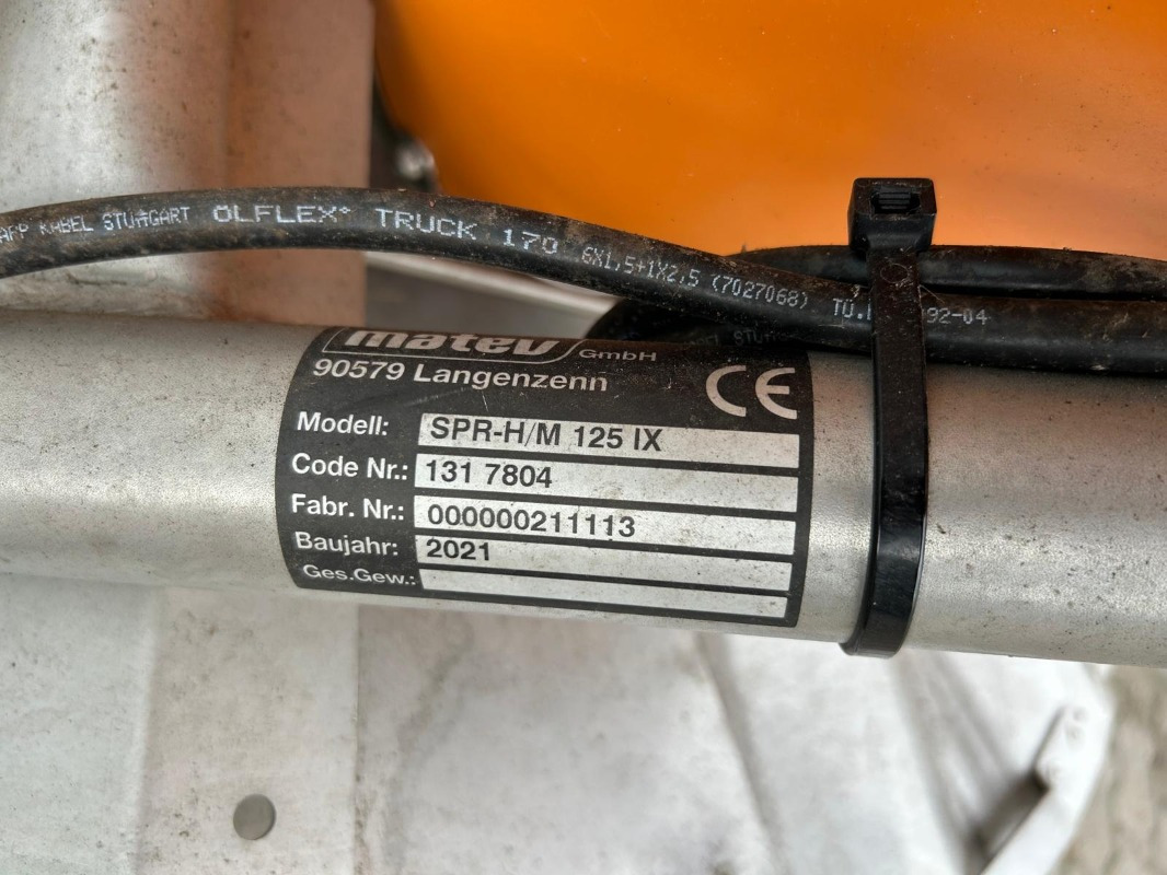 Matev SPR-H/M 125 IX - Sand/ Salt spreader: picture 2 Matev SPR-H/M 125 IX - Sand/ Salt spreader: picture 2