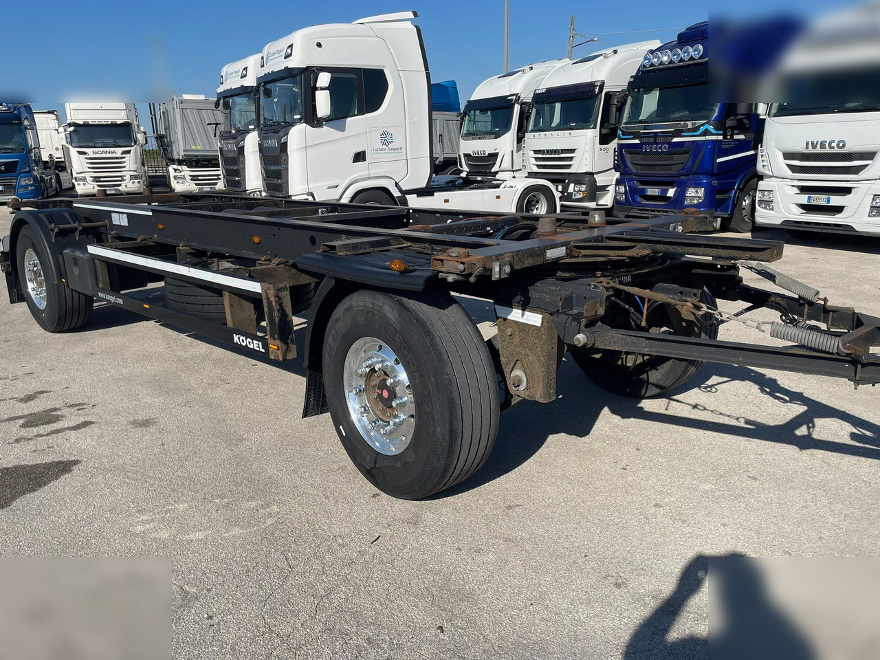 KÖGEL - Container transporter/ Swap body trailer: picture 2 KÖGEL - Container transporter/ Swap body trailer: picture 2