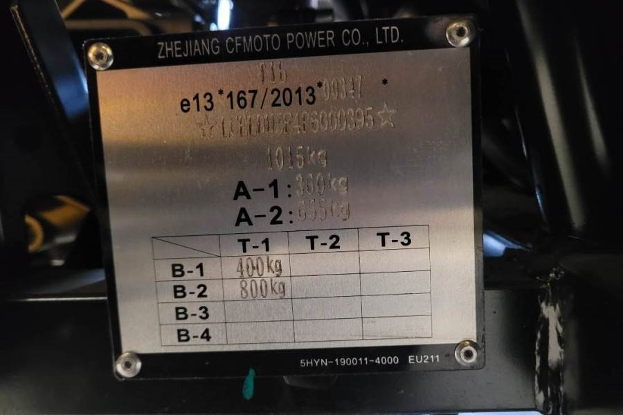 Side-by-side/ ATV CFMoto UFORCE600 Valid Inspection, *Guarantee! Dutch Regi: picture 8