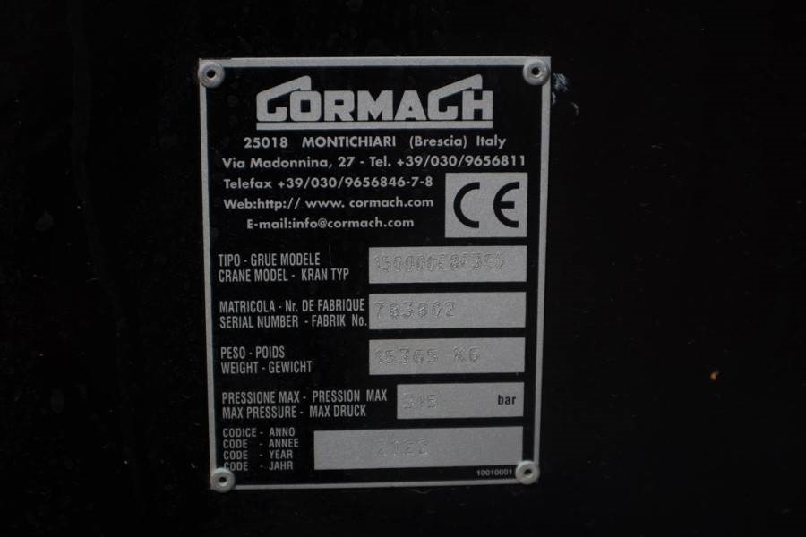 All terrain crane Cormach FH16 550 10x4 Valid inspection, *Guarantee! 10x4x6: picture 8