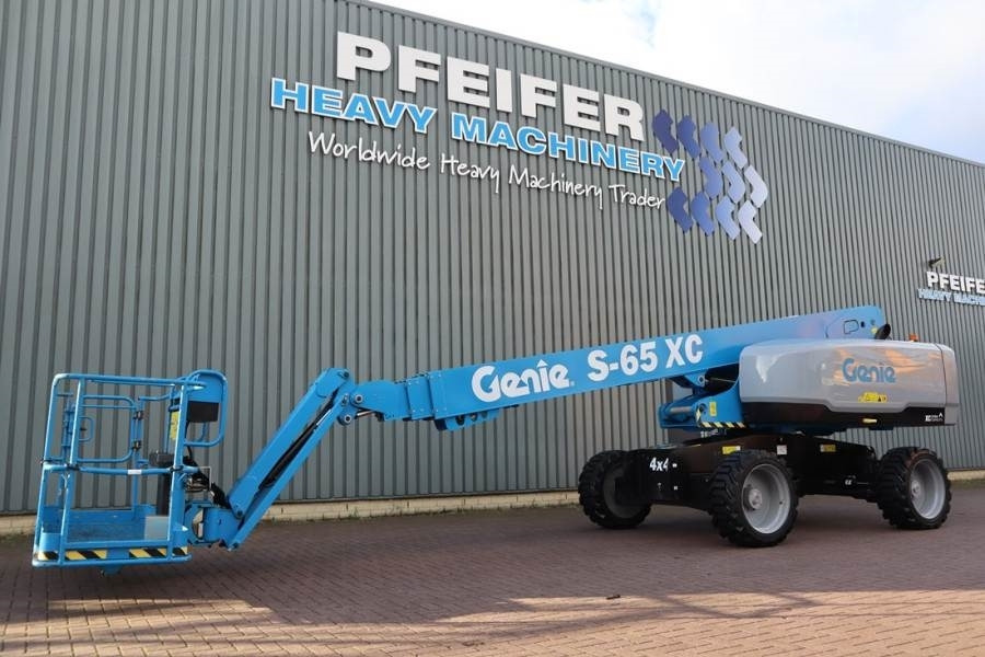 Genie S65XC Valid inspection, *Guarantee! Diesel, 4x4 Dr - Telescopic boom: picture 1 Genie S65XC Valid inspection, *Guarantee! Diesel, 4x4 Dr - Telescopic boom: picture 1