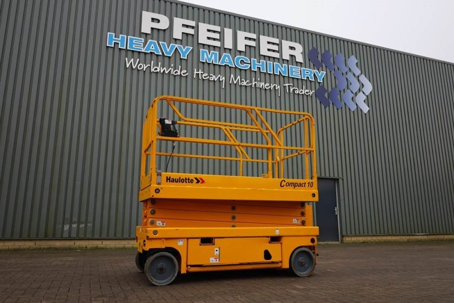 Haulotte Compact 10 Electric, 10.2m Working Height, 450kg C - Scissor lift: picture 1 Haulotte Compact 10 Electric, 10.2m Working Height, 450kg C - Scissor lift: picture 1