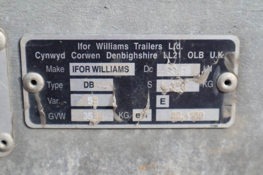 Car trailer Ifor Williams WILLIAM 2HB 2 Axel Trailer, 2.856 kg Capacity, Inc: picture 6