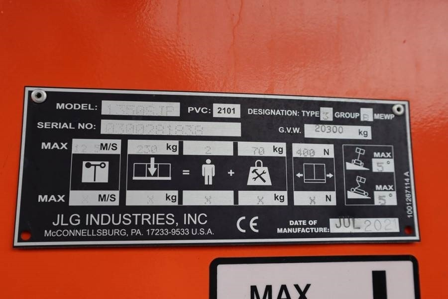JLG 1350SJP Valid Inspection, Diesel, 4x4 Drive And 4- - Telescopic boom: picture 5 JLG 1350SJP Valid Inspection, Diesel, 4x4 Drive And 4- - Telescopic boom: picture 5