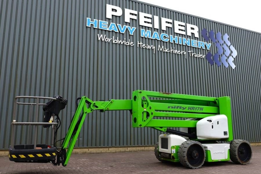 Niftylift HR17N Hybrid MK3 Hybrid Battery & Diesel, 17m Work - Articulated boom: picture 1 Niftylift HR17N Hybrid MK3 Hybrid Battery & Diesel, 17m Work - Articulated boom: picture 1