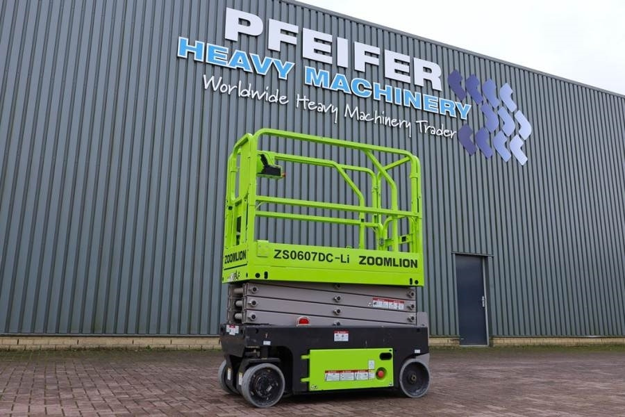 Zoomlion ZS0607DC Li Valid inspection, *Guarantee! Electric - Scissor lift: picture 1 Zoomlion ZS0607DC Li Valid inspection, *Guarantee! Electric - Scissor lift: picture 1