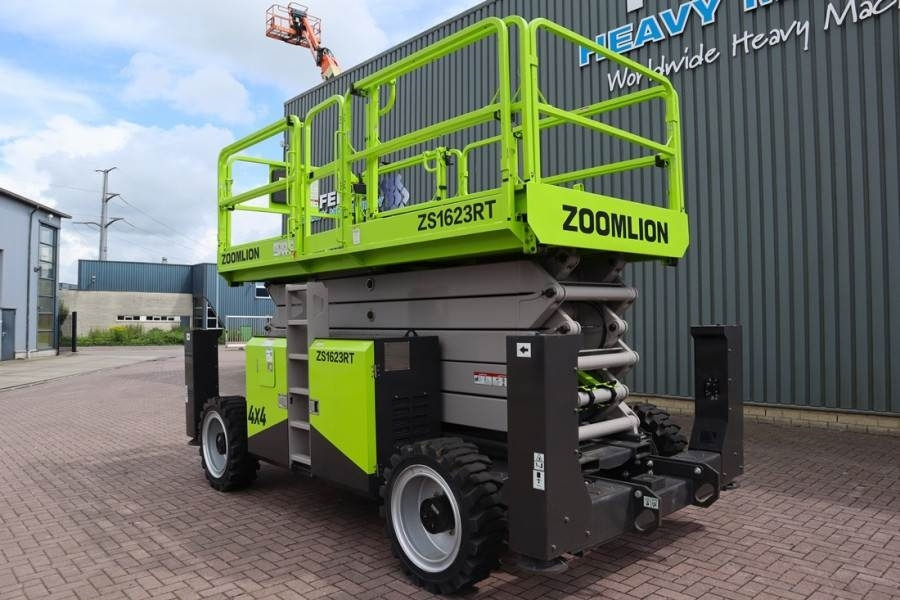 Scissor lift Zoomlion ZS1623RT Diesel, 4x4 Drive, 18m Working Height, 68: picture 10