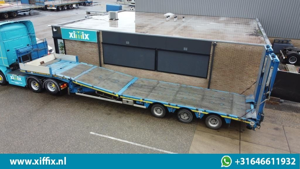 Faymonville TE Huur 3-ass. Semi dieplader met dubbele hydr. Kleppen en hydr. Ver - Low loader semi-trailer: picture 2 Faymonville TE Huur 3-ass. Semi dieplader met dubbele hydr. Kleppen en hydr. Ver - Low loader semi-trailer: picture 2