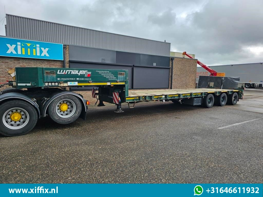 Low loader semi-trailer Goldhofer 3-ass. Uitschuifbare semi dieplader / 3x gestuurd: picture 8 Low loader semi-trailer Goldhofer 3-ass. Uitschuifbare semi dieplader / 3x gestuurd: picture 8