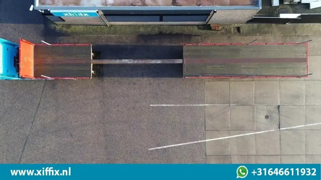 Lintrailers 3-ass. Vlakke uitschuifbare oplegger / Naloop gestuurd - Dropside/ Flatbed semi-trailer: picture 2 Lintrailers 3-ass. Vlakke uitschuifbare oplegger / Naloop gestuurd - Dropside/ Flatbed semi-trailer: picture 2