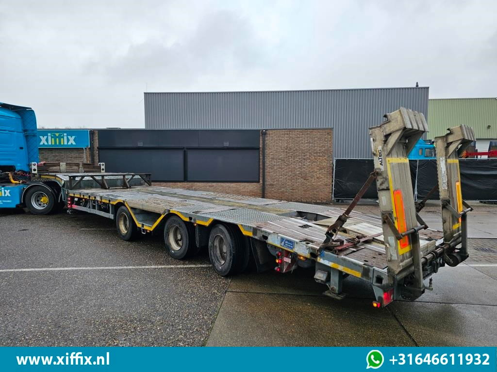 Meusburger 3-ass. Uitschuifbare semi dieplader met aluminium kleppen en wielkuip - Low loader semi-trailer: picture 4 Meusburger 3-ass. Uitschuifbare semi dieplader met aluminium kleppen en wielkuip - Low loader semi-trailer: picture 4