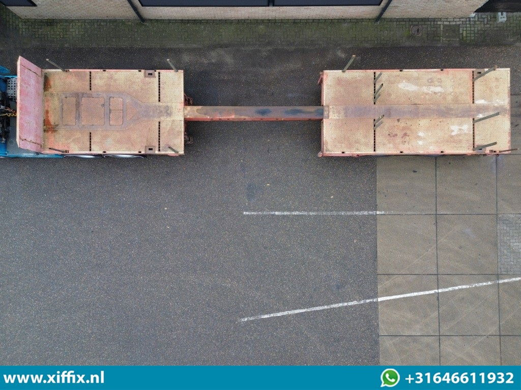 Nooteboom 2-ass. Vlakke uitschuifbare oplegger / 2x gestuurd / 990 cm. Lang - Dropside/ Flatbed semi-trailer: picture 3 Nooteboom 2-ass. Vlakke uitschuifbare oplegger / 2x gestuurd / 990 cm. Lang - Dropside/ Flatbed semi-trailer: picture 3