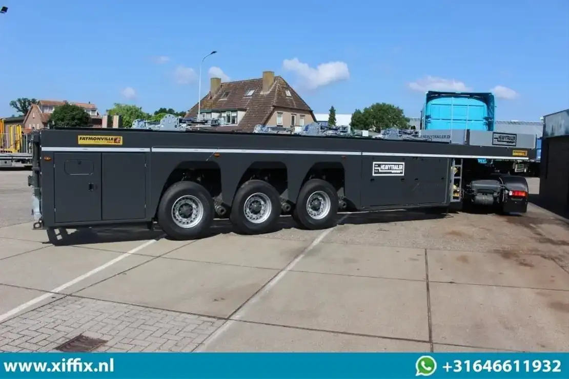 Faymonville TE Huur 3-ass. Binnenlader / Binnenlengte 9,5 meter - Semi-trailer: picture 3 Faymonville TE Huur 3-ass. Binnenlader / Binnenlengte 9,5 meter - Semi-trailer: picture 3