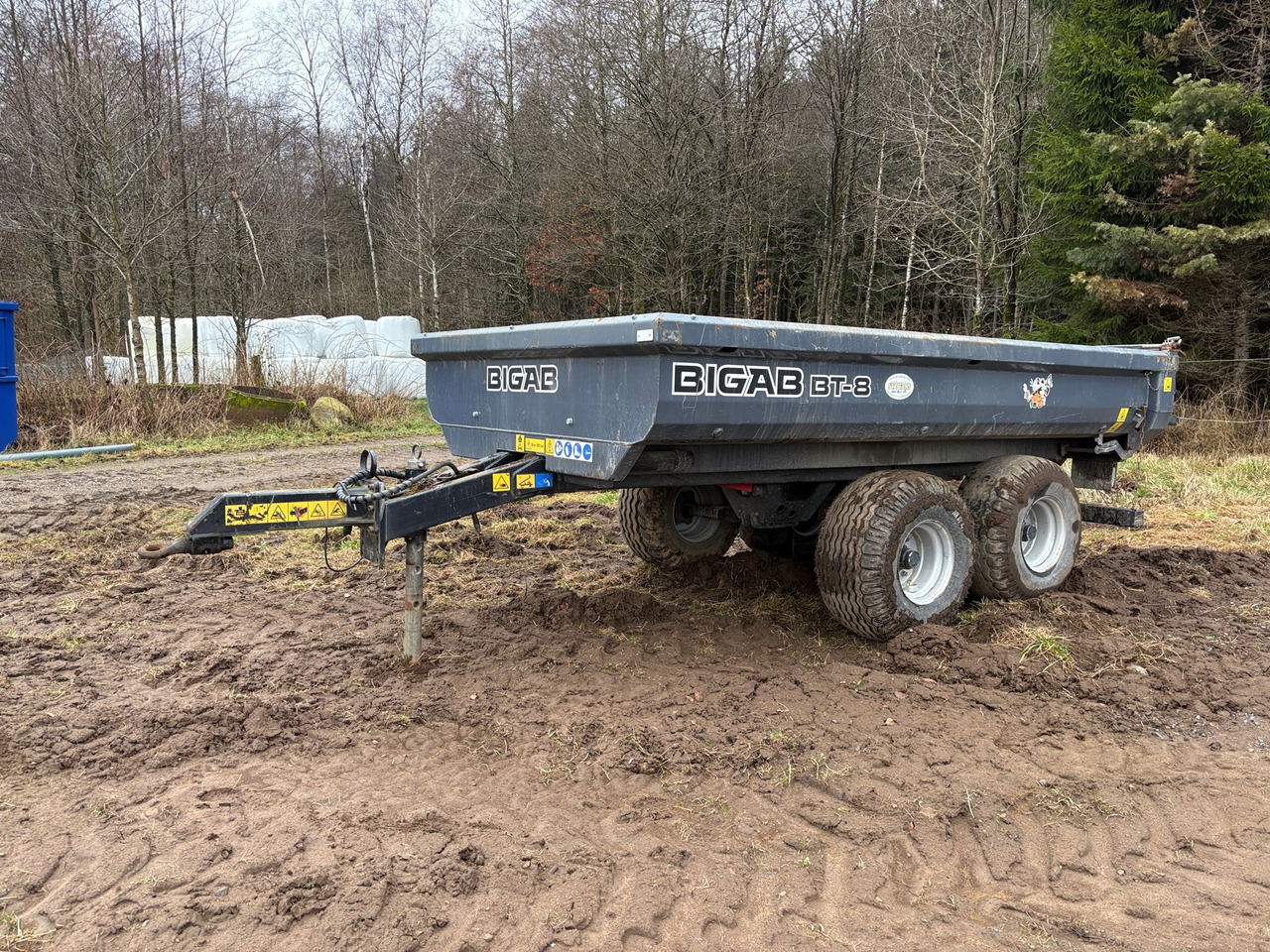 Bigab BT-8 - Tipper trailer: picture 1 Bigab BT-8 - Tipper trailer: picture 1