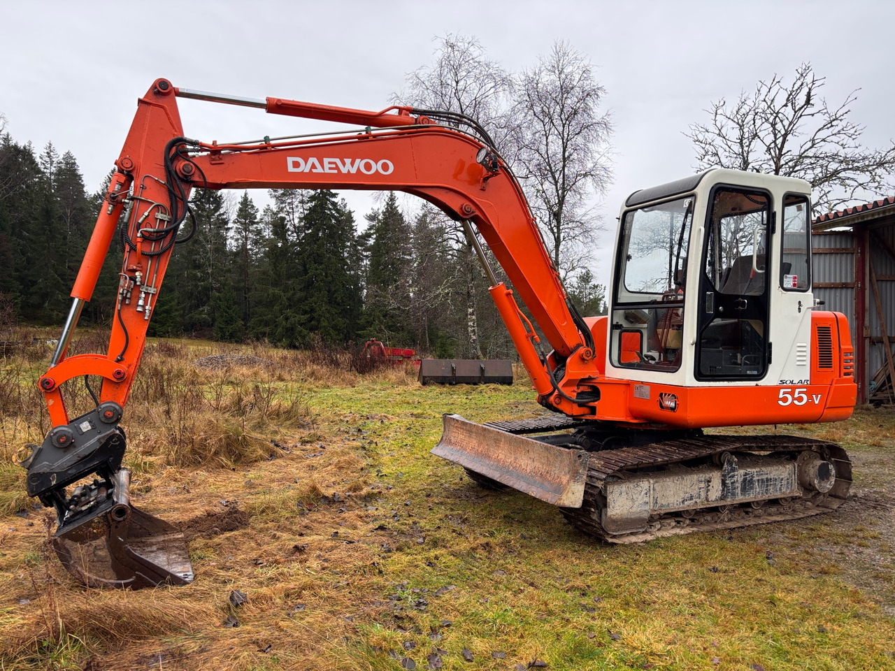 Daewoo Solar 55-V - Excavator: picture 1 Daewoo Solar 55-V - Excavator: picture 1