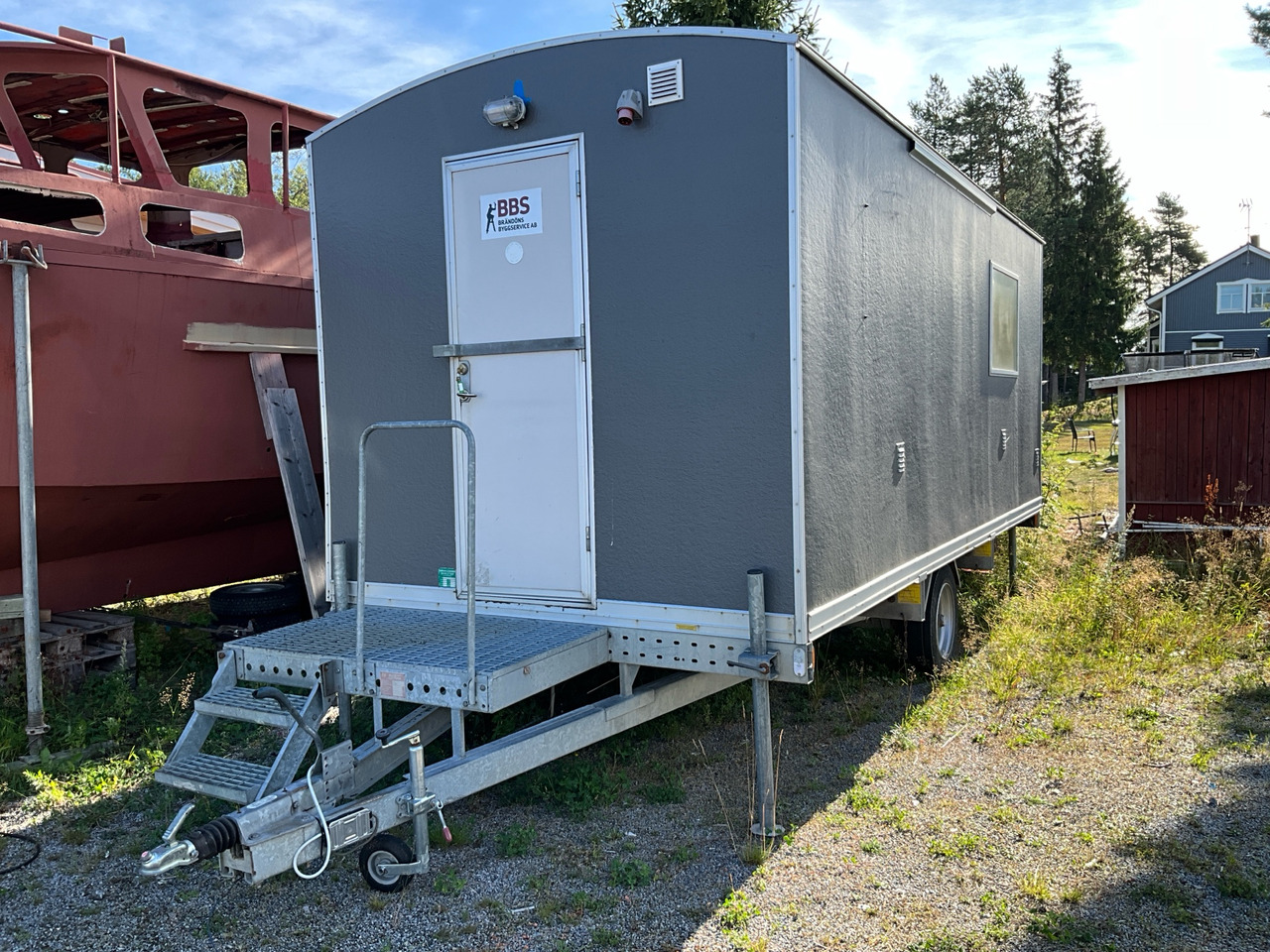 Norrlandsvagnar OMF4-30 - Construction container, Trailer: picture 1 Norrlandsvagnar OMF4-30 - Construction container, Trailer: picture 1