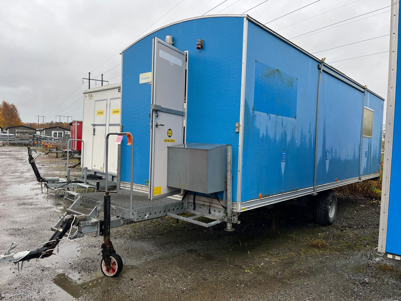 Norrlandsvagnar OMFT5-50D - Construction container, Trailer: picture 1 Norrlandsvagnar OMFT5-50D - Construction container, Trailer: picture 1