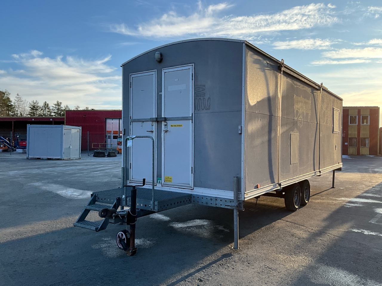 Norrlandsvagnar OMT6-40/2D - Construction container, Trailer: picture 1 Norrlandsvagnar OMT6-40/2D - Construction container, Trailer: picture 1