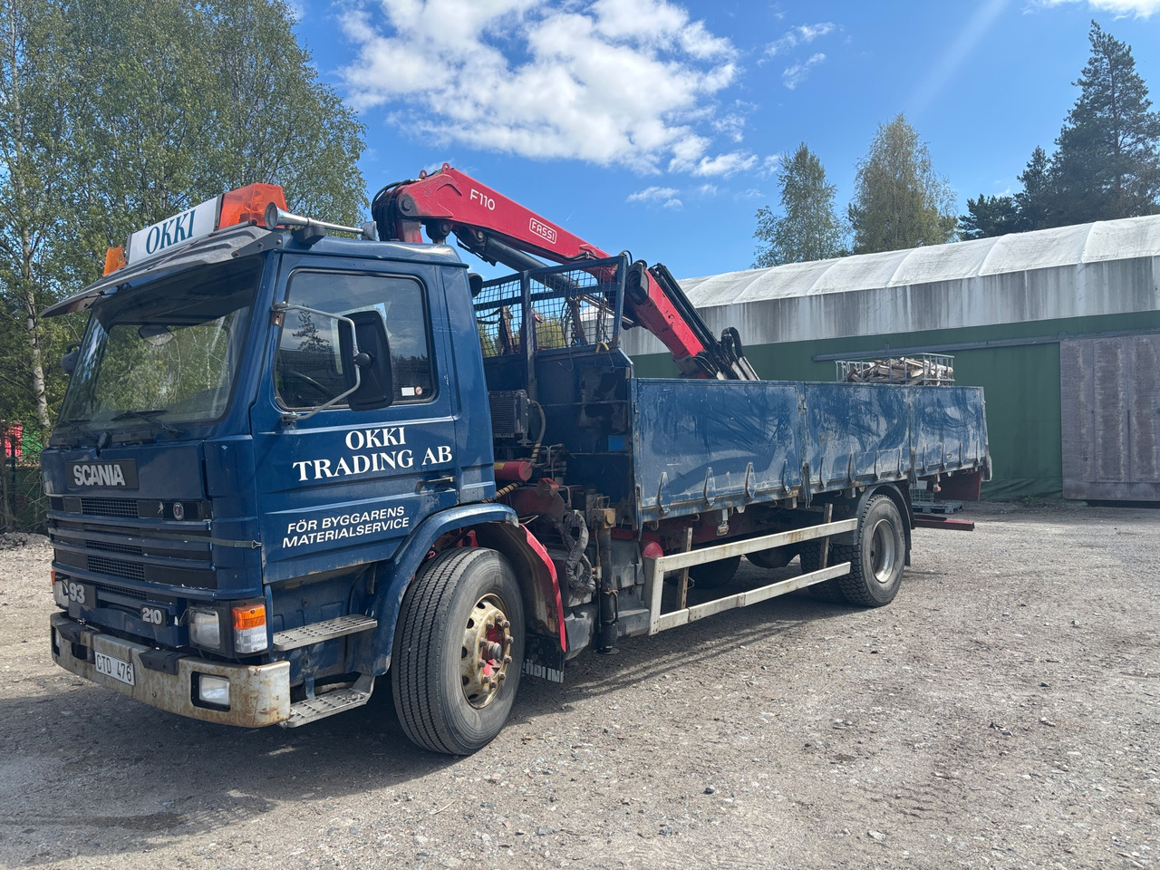 Scania G93ML4X2L 21050 - Crane truck: picture 1 Scania G93ML4X2L 21050 - Crane truck: picture 1