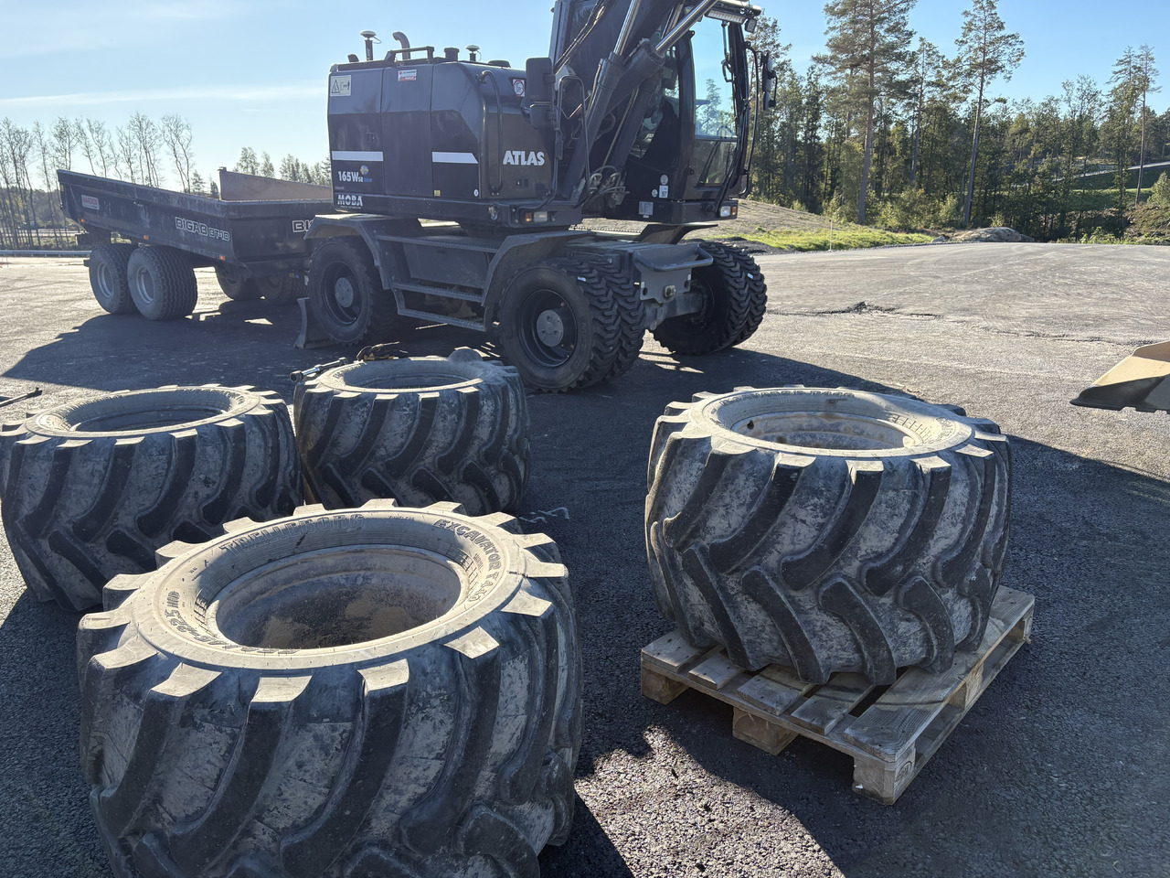 Trelleborg 650/45-22,5 - Tire for Construction machinery: picture 1 Trelleborg 650/45-22,5 - Tire for Construction machinery: picture 1