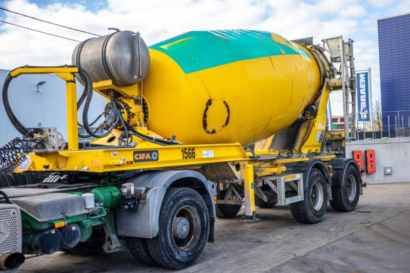 Cifa BETON MIXER/MALAXEUR/MISCHER-12M3- STEERING AXLE - Concrete mixer semi-trailer: picture 1 Cifa BETON MIXER/MALAXEUR/MISCHER-12M3- STEERING AXLE - Concrete mixer semi-trailer: picture 1