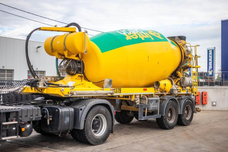 DE BUF BETON MIXER/MALAXEUR/MISCHER10M3 - Concrete mixer semi-trailer: picture 1 DE BUF BETON MIXER/MALAXEUR/MISCHER10M3 - Concrete mixer semi-trailer: picture 1
