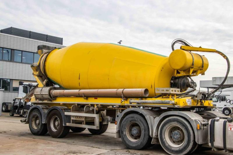 DE BUF BETON MIXER/MALAXEUR/MISCHER12M3 - Concrete mixer semi-trailer: picture 2 DE BUF BETON MIXER/MALAXEUR/MISCHER12M3 - Concrete mixer semi-trailer: picture 2