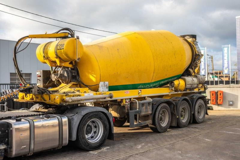 DE BUF BETON MIXER/MISCHER/MALAXEUR12M³ - Concrete mixer semi-trailer: picture 1 DE BUF BETON MIXER/MISCHER/MALAXEUR12M³ - Concrete mixer semi-trailer: picture 1