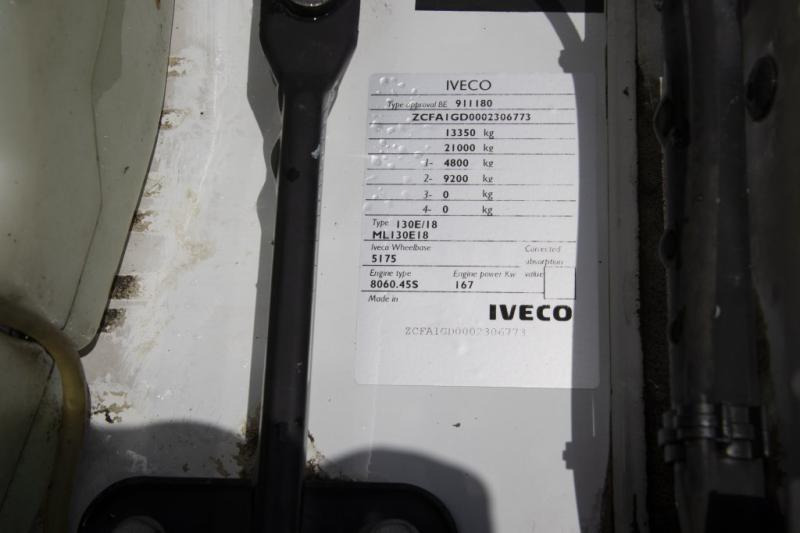 Hook lift truck Iveco EUROCARGO 130E18: picture 9