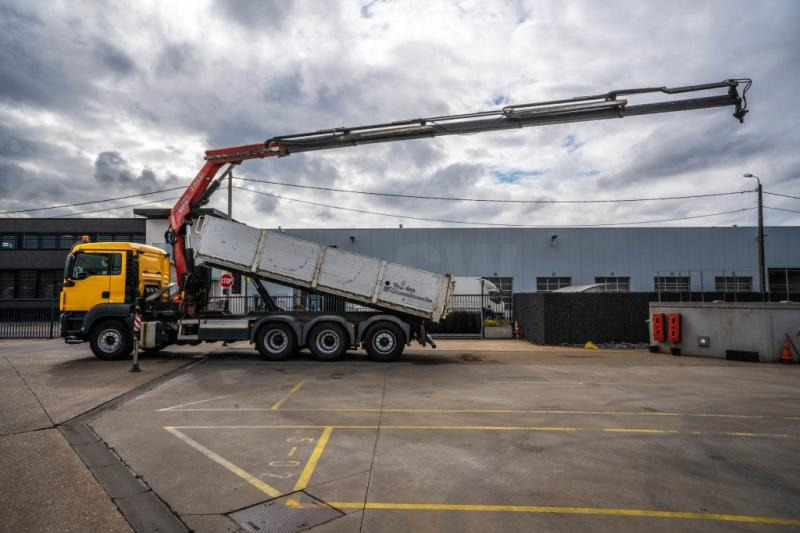 Tipper, Crane truck MAN TGS 32.400 BL + Fassi 245A/5x: picture 6 Tipper, Crane truck MAN TGS 32.400 BL + Fassi 245A/5x: picture 6