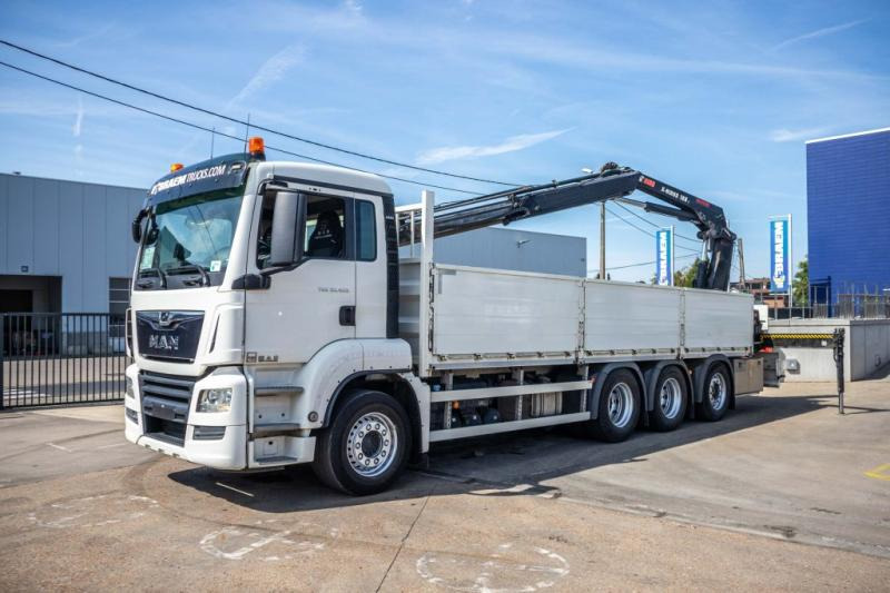 MAN TGS 35.420 BL-8x4-4+HIAB 188 E-2 - Dropside/ Flatbed truck, Crane truck: picture 1 MAN TGS 35.420 BL-8x4-4+HIAB 188 E-2 - Dropside/ Flatbed truck, Crane truck: picture 1