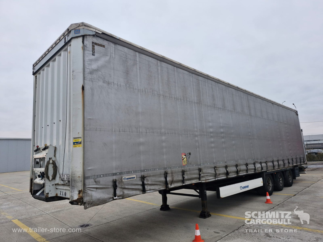 KRONE Curtainsider Mega - Curtainsider semi-trailer: picture 5 KRONE Curtainsider Mega - Curtainsider semi-trailer: picture 5