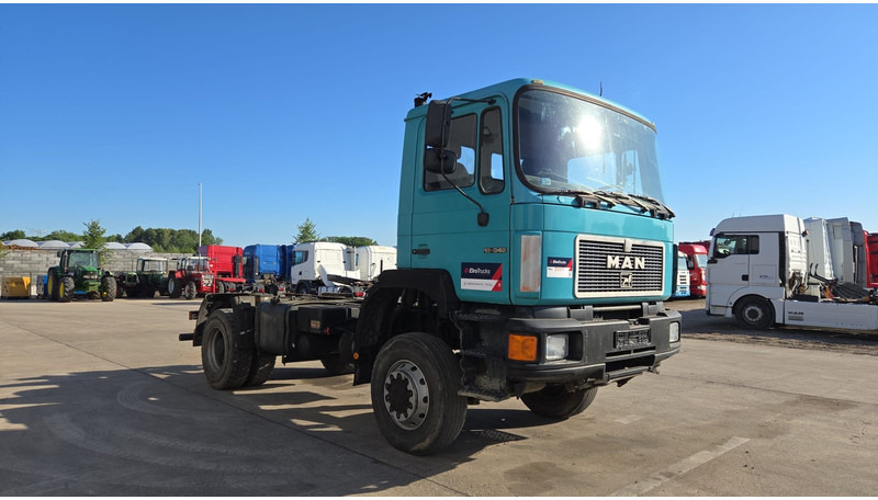 MAN 19.342 (4X4 / ALLRAD / AUXILAIRY / EURO 2 / FULL STEEL SUSP. / LAMES) - Cab chassis truck: picture 2 MAN 19.342 (4X4 / ALLRAD / AUXILAIRY / EURO 2 / FULL STEEL SUSP. / LAMES) - Cab chassis truck: picture 2
