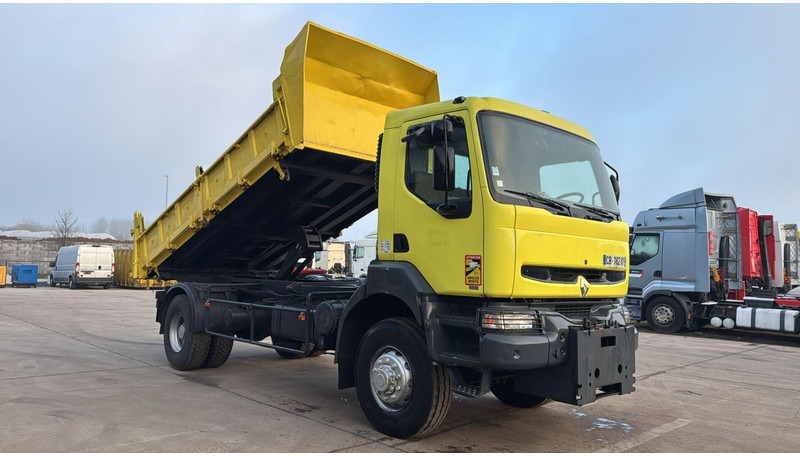 Renault KERAX 340 (4X4 / CAMION FRANCAIS / PARFAIT ETAT / LAMES / BOITE ET POMPE MANUELLE / FRENCH TRUCK) - Tipper: picture 2 Renault KERAX 340 (4X4 / CAMION FRANCAIS / PARFAIT ETAT / LAMES / BOITE ET POMPE MANUELLE / FRENCH TRUCK) - Tipper: picture 2