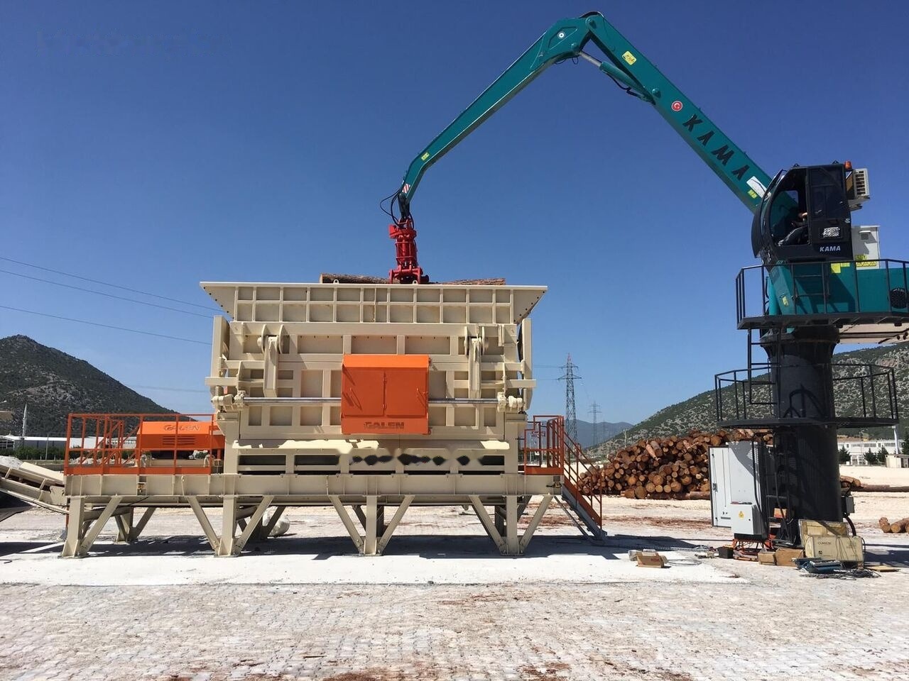 Galen LOG DEBARKER - Gantry crane: picture 5 Galen LOG DEBARKER - Gantry crane: picture 5